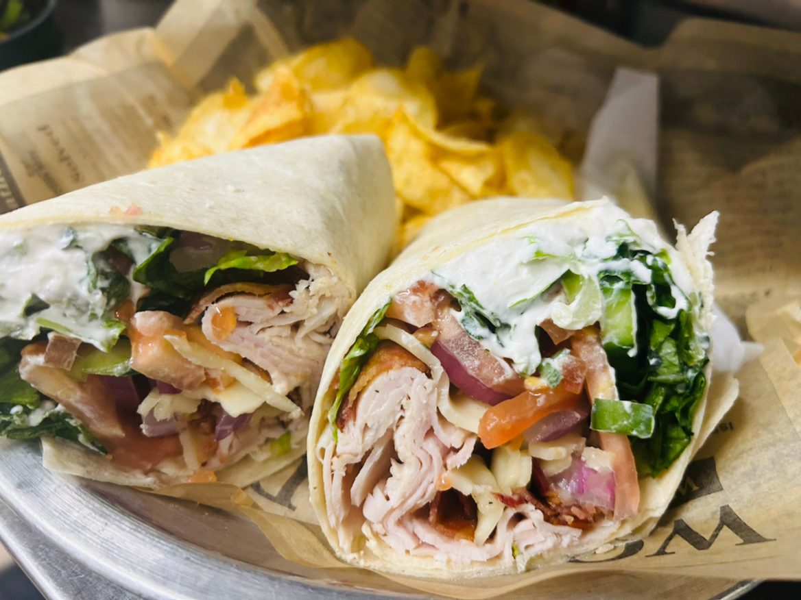 Turkey Club Wrap.