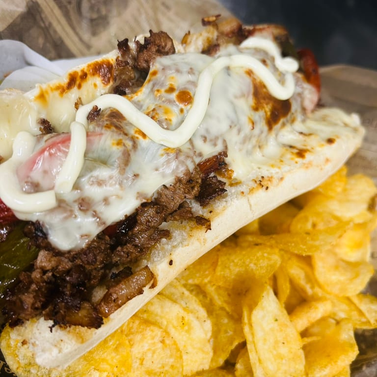 Indulge in Our Cheese Steak
