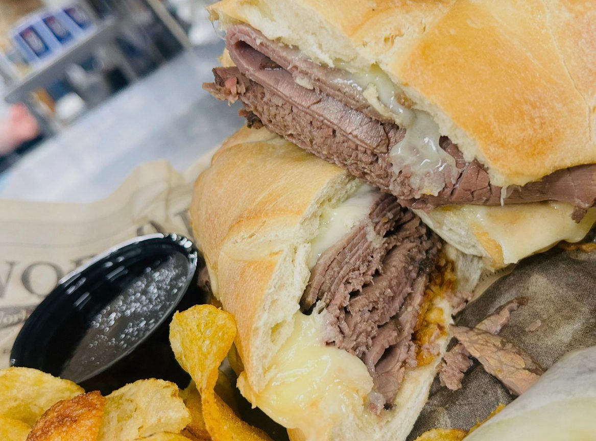 French Dip Sandwich.