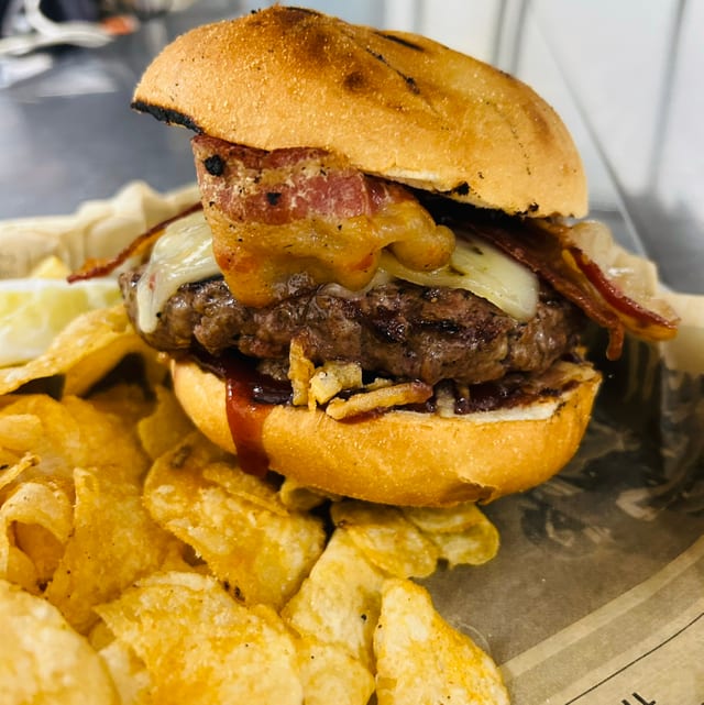 BBQ Jack Burger.