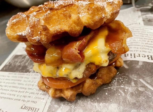 The Sugar Daddy Burger.