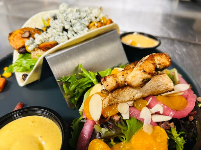 1/2 Taco / Salad / Soup.