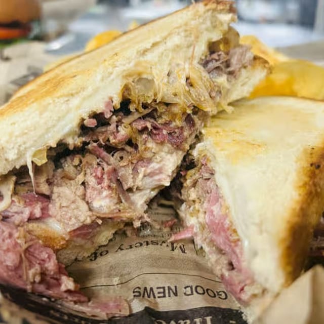 House Reuben Sandwich.