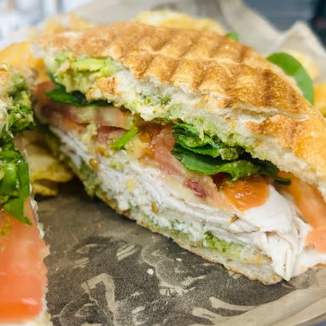 Turkey Pesto Panini.