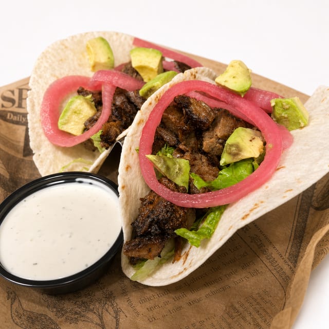 Brisket Tacos.