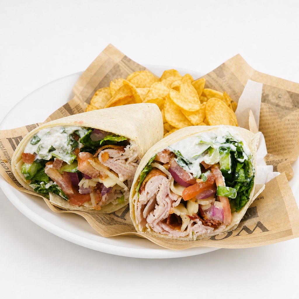 Turkey Club Wrap.