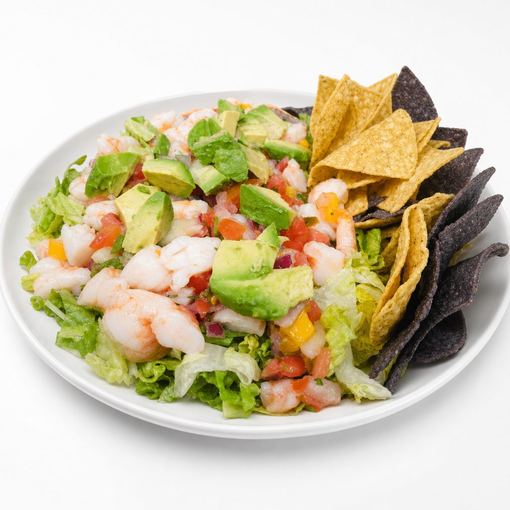 Shrimp Ceviche.