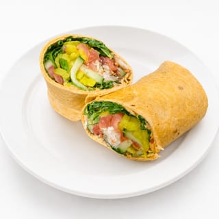 Hummus Veggie Wrap