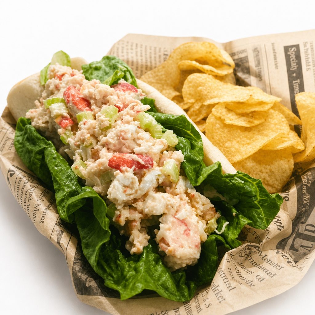 (COLD) Maine Style Lobster Roll.