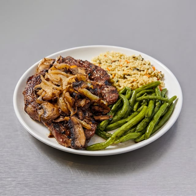 Ribeye Steak.