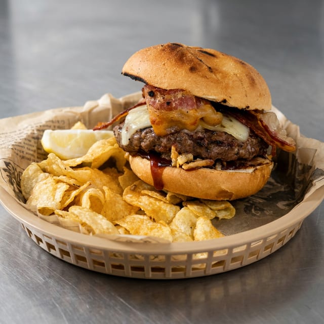 BBQ Jack Burger.