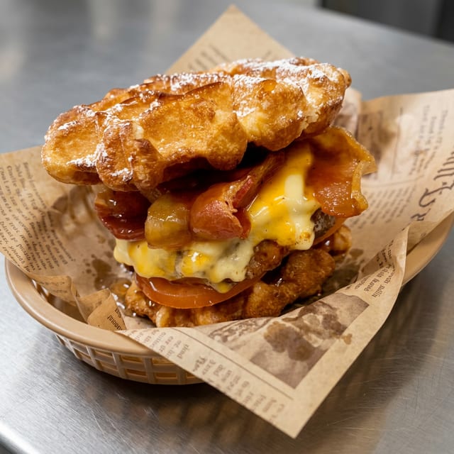 The Sugar Daddy Burger.