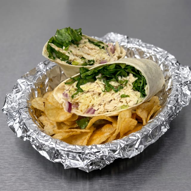 Chicken Caesar Wrap.