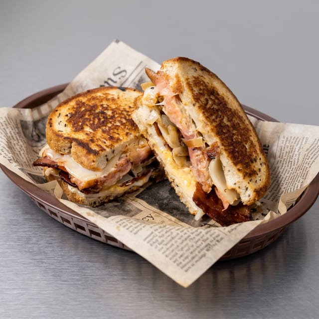 Smoked Salmon Melt.