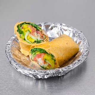 Hummus Veggie Wrap