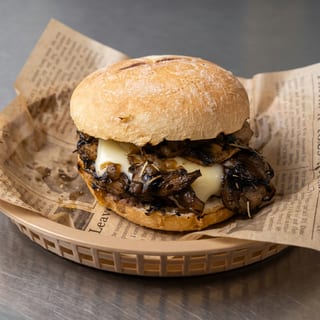 Mushroom & Swiss Burger